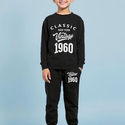 YK X Trampoline Boys Printed Round Neck T-shirt With Joggers-picture-14