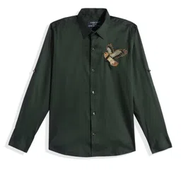 CHARCHIT Boys Embroidered Casual Shirt-image-81