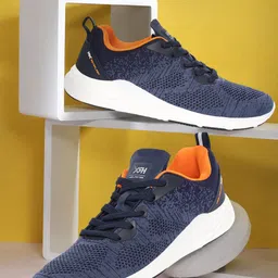 HRX by Hrithik Roshan Men Blue Solid Metaflash Running Shoes-picture-24