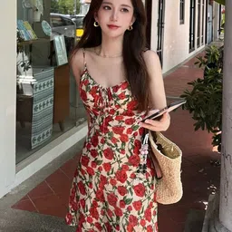 StyleCast Women Floral Print Flared Sleeve A-Line Mini Dress-picture-17