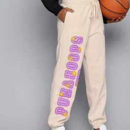 Puma Women Arc-hitect Sparkle DryCell Relaxed Fit Basketball Joggers-picture-36