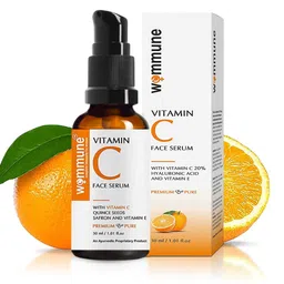 WOMMUNE Premium & Pure Vitamin C Face Serum with Quince Seeds & Saffron - 30ml-21