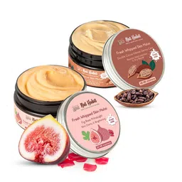 Nat Habit Set Of 2 Fig Rose Prima Light + Double Cocoa Intense Derma Care Body Butter For Skin Clarity  Brightening - 120 ml Each-51