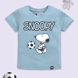 YK X Minute Mirth Infant Boys Snoopy Printed Pure Cotton T-shirt-58
