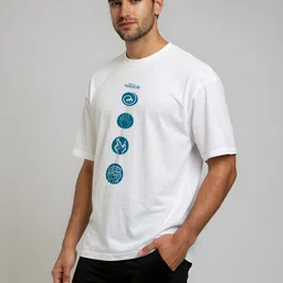 Marvel Oversized Superhero Print Drop-Shoulder T-shirt-image-97