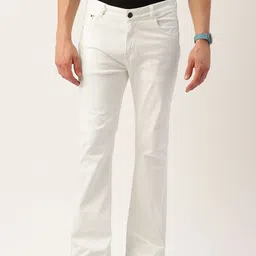 PARIS HAMILTON Men Bootcut Stretchable Retro Denims Jeans-image-4