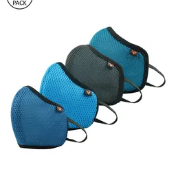 THe VerTicaL Unisex 5 Pcs 4 Ply Reusable Protective Outdoor Masks-picture-0