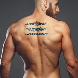 LICK Matte Finish Realistic Semi Temporary Body Tattoo - Designer Tattoo LK-269-image-10