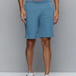 Puma Men Solid Regular fit Woven Zippered Knitted Jersey Pure Cotton Sports Shorts-image-42