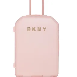 DKNY ALLORE Textured Allore Hard-Sided Large Trolley Suitcase-image-41