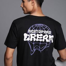 HRX by Hrithik Roshan Men Graphic Printed T-shirt-image-100