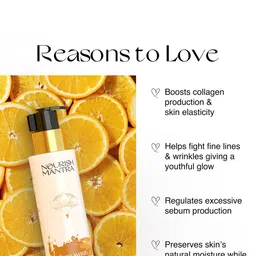 Nourish Mantra Vitamin C Glow Face Wash for Fine Lines & Wrinkles - 200 ml image 2