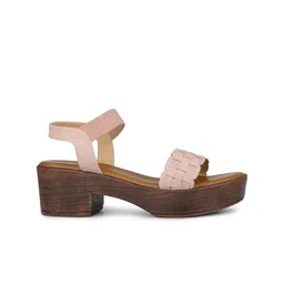 Inc 5 Womens Peach Casual Open toe Platform Heel Sandals image 4