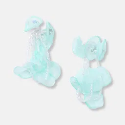 SOHI The Petalyn Artificial Beads Floral Drop Earrings image 2