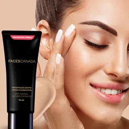 FACES CANADA Weightless Matte Foundation with Grape Extracts & Shea Butter - Natural 02 image 4