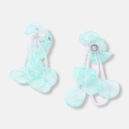 SOHI The Petalyn Artificial Beads Floral Drop Earrings image 5