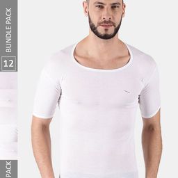 Dollar Pack Of 12 Assorted Cotton UnderShirt Innerwear Vests-38