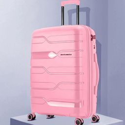 Nasher Miles Paris Textured Hard-Sided Large Trolley Suitcase-45