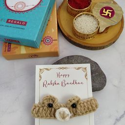 EL REGALO Boys Novelty Rakhi With Card & Roli Chawal-16
