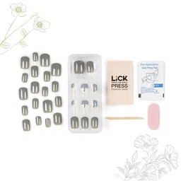 LICK Set of 2 Reusable False Press-On Nail Extensions - LC 9 image 2