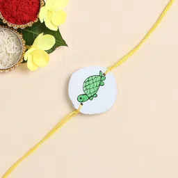 The Magic Wand Printed Wooded Thread Rakhi-picture-27