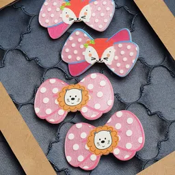Stoln Girls Set of 4 Butterfly Alligator Hair Clip-82