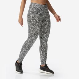 Women's Cotton Fitness Leggings - Black-picture-21