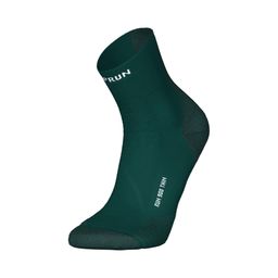 Seamless Mid Fine Running Socks Run 900 - Cypress Green-28
