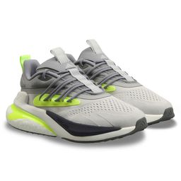 Adidas AlphaBoost V2 Men Running Shoes Grey-0