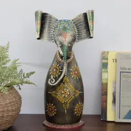 decorum Elephant Coin Multicolour Iron Figurines-picture-22
