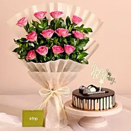 Birthday Bliss with Roses N Cake-image-75