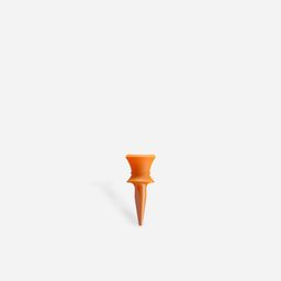 Golf plastic step tees x10 12 mm - INESIS orange-image-32