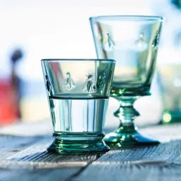 la rochere Abeille Emerald Glass ( Set of 6 ) Everyday Tumbler Glass-picture-35