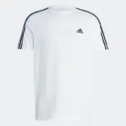 Essentials Single Jersey 3-Stripes Tee-1