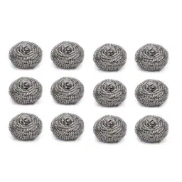 regalo Easy Scouring Stainless Steel Scrubber for Tough Kitchen Cleaning (Pack of 12 Pcs)-picture-44