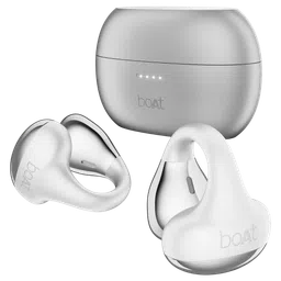 boAt Airdopes Loop TWS Earbuds with Noise Isolation (IPX4 Splash and Sweat Resistant, ASAP Charge, Pearl White)-0