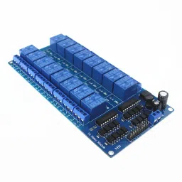 12V 16 Channel Relay Module with Light Coupling LM2576 Power Supply-28