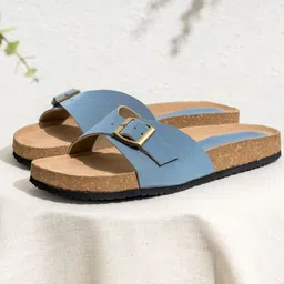 Indifeet Women Open Toe Flats-image-5