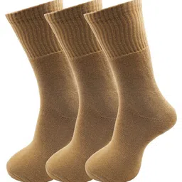 RC. ROYAL CLASS  Men Pack Of 3 Beige Patterned Calf-Length Socks-46