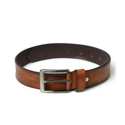 MaheTri Men Textured Leather Formal Belt-image-65