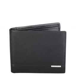 Cross Men Black Solid Two Fold Leather Wallet-3