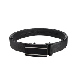 Kastner Men Black Textured Formal Belt-image-94