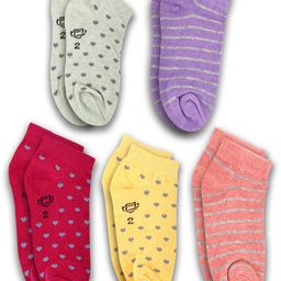 Dollar Socks Kids Pack Of 5  Assorted Ankle-Length Socks-picture-33