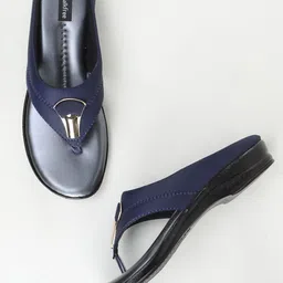 Walkfree Embellished T-Strap Flats-image-70