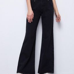 Kotty Women Black Jean Flared High-Rise Low Distress Stretchable Jeans-image-23