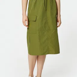 Koton A-Line Midi Skirt-image-54