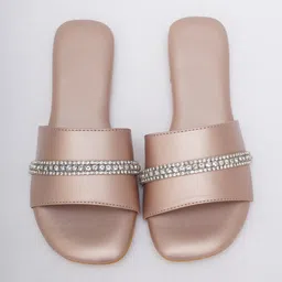 Sole House Embellished Open Toe Flats-image-88