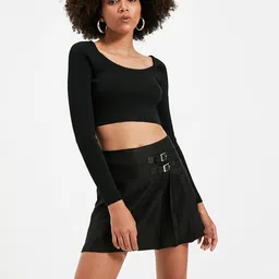 Trendyol A-Line Mini Pleated Skirt-picture-24