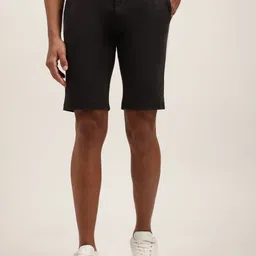 LINDBERGH Men Navy Blue Solid Regular Shorts-image-12