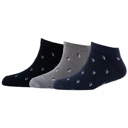 Cotstyle Men Pack Of 3 Patterned Ankle Length Socks-25
